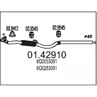 MTS 01.42910 Voorpijp