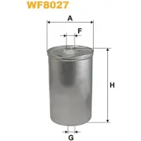 WIX FILTERS WF8027 Brandstoffilter