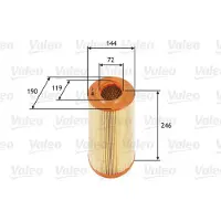 Valeo 585669 Luchtfilter