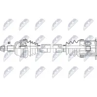 NTY NPW-WW-204 Aandrijfas