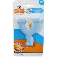 Nylabone Kauwspeelgoed Teething Chew Botvorm Kip XS