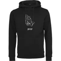 Mister tee Sweatshirt zwart / wit
