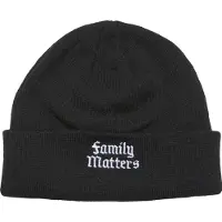Mister tee - Family Matters Beanie Muts - Zwart