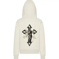 Mister tee Sweatshirt 'Holy' sand / zwart / offwhite