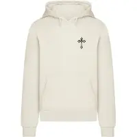 Mister tee Sweatshirt 'Holy' sand / zwart / offwhite