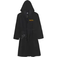 Cool Club Badjas lichtoranje / zwart / offwhite