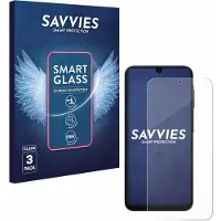 Savvies 3 Stuks Screenprotector - geschikt voor Samsung Galaxy A17 5G - beschermfolie glas transparant