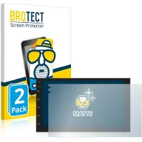 BROTECT - Screenprotector voor Phonocar MediaStation 2Din - Folie Beschermfolie matte 2 Stuks
