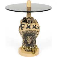 Bold Monkey Fother Mucker bijzettafel leeuw