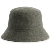 MGO Leisure Wear MGO Mignon Dames - Bucket Hat - Wolmix -Groen