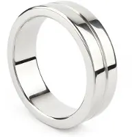 Mr.Steel Single Grooved Cock Ring
