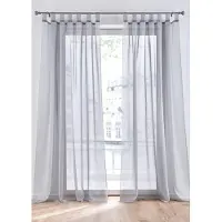 Bonprix Gordijn van lichte voile (2 stuks) maat h/b: 245/150 cm