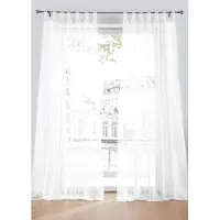 Bonprix Gordijn van lichte voile (2 stuks) maat h/b: 245/150 cm