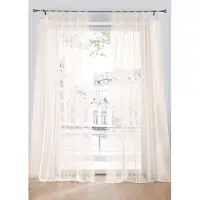 Bonprix Gordijn van lichte voile (2 stuks) maat h/b: 245/150 cm