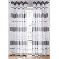 Bonprix Gordijn van lichte voile (1 stuk) h/b: 145/144 cm