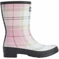 Barbour Regenlaars Women Banbury Mid Wellington Cherry Blossom Tartan-Schoenmaat 37