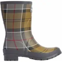 Barbour Regenlaars Women Banbury Mid Wellington Dress Tartan-Schoenmaat 41