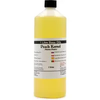 AW Gifts Basis Olie - Perzikpitolie - 1 Liter - Aromatherapie - Basisolie - Draagolie - Basisolie Voor Etherische Oliën
