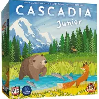White goblin games - Cascadia Junior - familiespel - 2 tot 4 spelers - 15 minuten - Vanaf 6 jaar