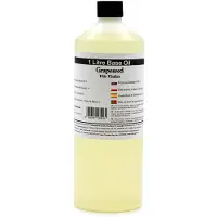 Ancient Wisdom Basis Olie - Druivenpit Olie - 1 Liter - Aromatherapie - Basisolie - Draagolie - Basisolie Voor Etherische Oliën