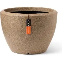 Capi Europe Pot bol arc granite d114h90 taupe