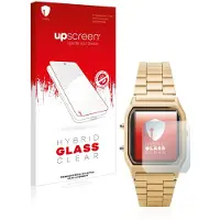 Upscreen - Screenprotector voor Casio AQ-230GA - Folie Beschermfolie Beschermglas transparant
