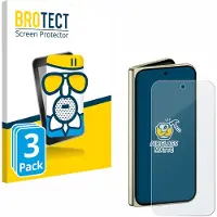 BROTECT - Screenprotector voor Google Pixel 10 Pro Fold - Folie Beschermfolie Beschermglas matte 3 Stuks