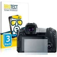 BROTECT Screenprotector 3 Stuks voor Canon EOS R Beschermglas transparant