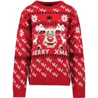 Cars kersttrui rood Jongens Acryl Ronde hals All over print - maat 152
