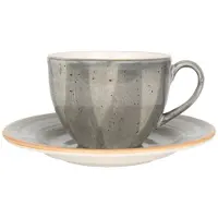 Bonna Thee kopjes & schotel aura space porselein set van 6