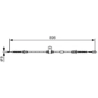 Bosch 1 987 482 398 Handremkabel