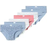 Schiesser Onderbroek duifblauw / rosa / wit