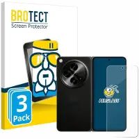 BROTECT Screenprotector 3 Stuks voor OnePlus Open (case-friendly) Beschermglas transparant
