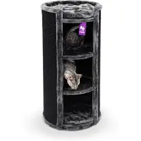 Pet Rebels Superdome 100 Krabton voor katten - Pepper - 49 x 49 x 100 cm