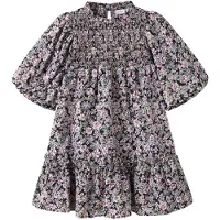 Name it Jurk lichtblauw / groen / lila / zwart
