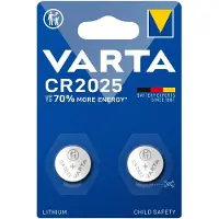Varta CR2025 Lithium 2-pack Batterijen