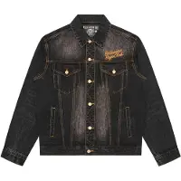 Billionaire Boys Club Denim jack Script Cord Collar