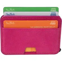Tony Perotti Furbo EVO RFID leren Pasjeshouder - Fuchsia
