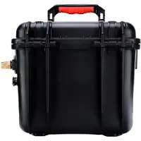 Rhino Lithium Outdoor Box 100ah 12v Zwart
