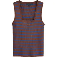 Next Top blauw / chocoladebruin
