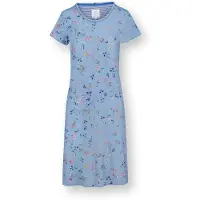 Pip studio Daniela Short Sleeve Nightdress Delhi Dreams Blue M