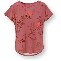 Pip studio Tatum Short Sleeve Top Bodhi Flower Dpink XXL