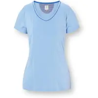 Pip studio Toy Short Sleeve Top Solid Blue XL