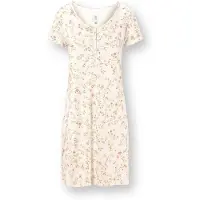 Pip studio Daisy Short Sleeve Nightdress Little Delhi Owhite XXL