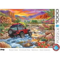 Eurographics Jeep - Rocky Ride by C.Bigelow Puzzel (1000 stukjes)