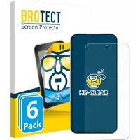 BROTECT - Screenprotector voor Xiaomi Poco F8 Ultra - Folie Beschermfolie transparant 6 Stuks