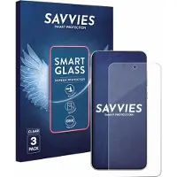 Savvies 3 Stuks Screenprotector - geschikt voor OnePlus 15R - beschermfolie glas transparant