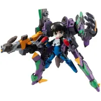Megahouse Evangelion Desktop Army Figure Shinji Ikari & Evangelion No. 1 New Theatrical Edition 15 cm Action Figuur