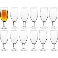 Vicrila Speciaalbier Glas - 12x - Bock - gehard glas - 40 cl - bokbier glazen - bierproeverij