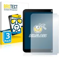 BROTECT Screenprotector 3 Stuks voor Microsoft Surface Duo 2 (Extern Beeldscherm) Beschermglas transparant